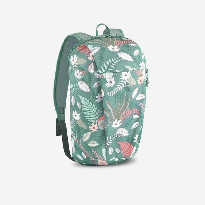 Decathlon Quechua Tas Ransel Hiking Arpenaz NH50 10L - Hijau Motif - 8731509