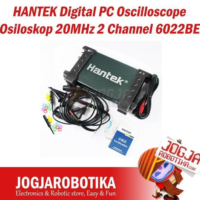 LEXSA1 HANTEK Digital PC Oscilloscope Osiloskop 20MHz 2 Channel 6022BE