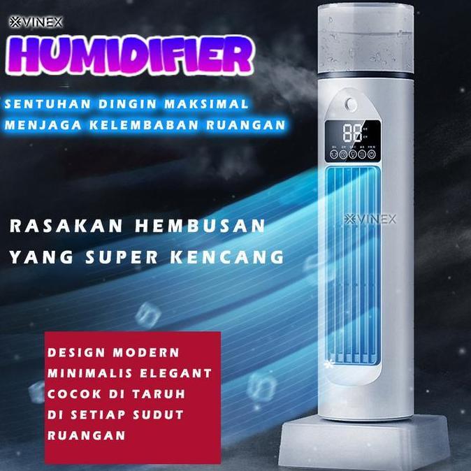 NARBU SMARTCOM Tower Fan Kipas Angin Standing Bladeless Air Fan Cooling Pendingin AC portable