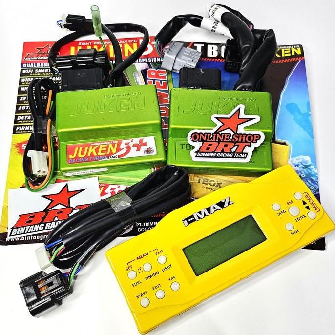 ECU BRT Ecu Juken 5 5++ Plus Plus & REMOTE BRT BEAT SCOOPY VARIO 110 FI ESP POP SPORTY Dualband Raci
