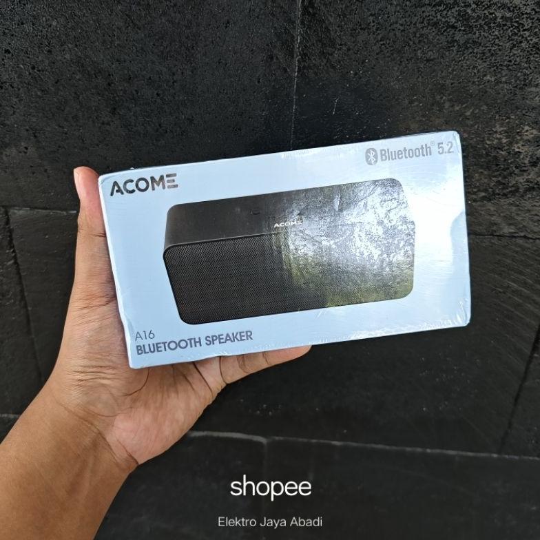 PROMO TERBARU (PROMO) Speaker Acome A16 Speaker Bluetooth 5.2 10W Full Super Bass Original Acome