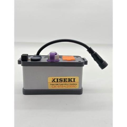 Kiseki Senter Kepala CK-978+ Headlamp 200Watt Led Light Super Bright Tahan Hingga 12Jam
