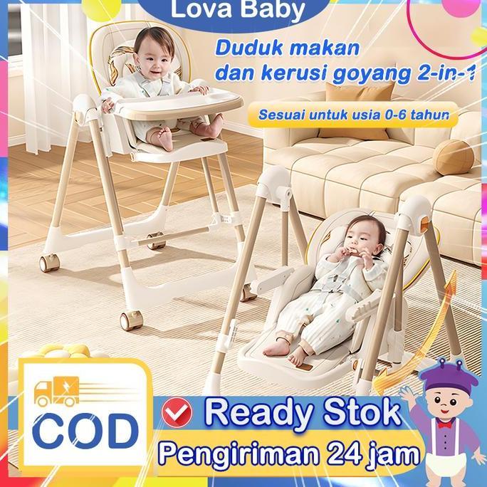 [melipat]Meja Kursi Makan Bayi Lipat Booster Seat Bayi Chair Serbaguna Multifungsi Perlengkapan Bayi