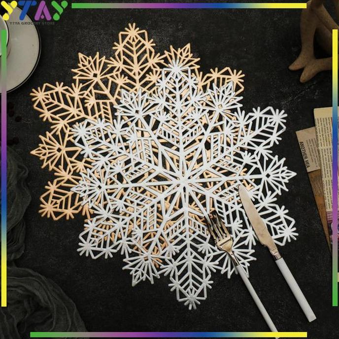 HERBONE Tatakan Piring/Tatakan Piring Makan/Alas Tatakan Piring Makan Pvc