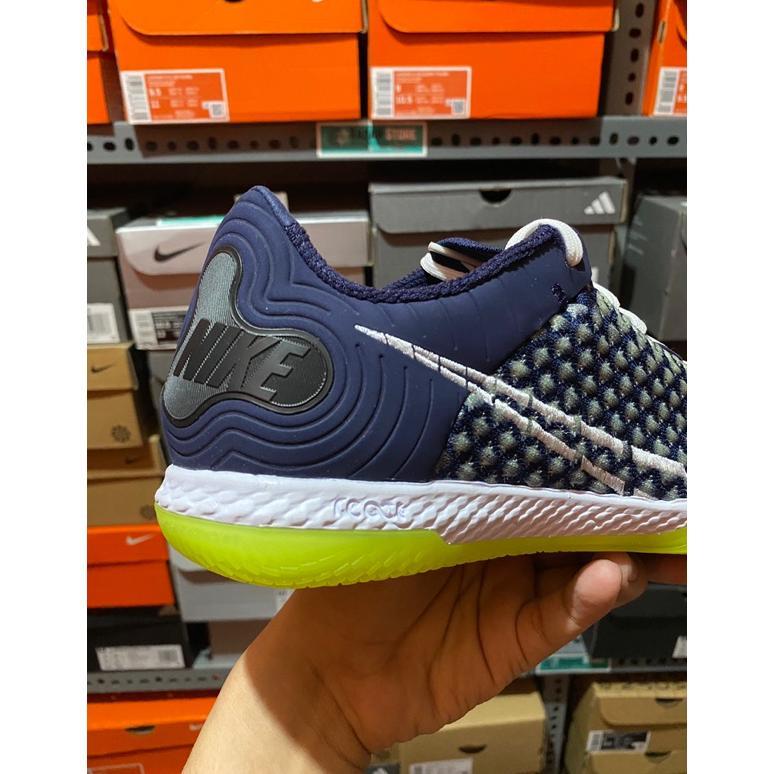 BEST SALE Sepatu Futsal Nike ReactGato Blue Black CT0550-470 Original BNIB