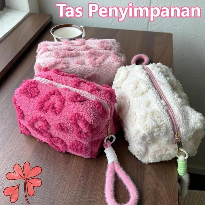 PARANE Tas Penyimpanan Fashion Tas Penyimpanan Berkapasitas Besar Multifungsi Tas Kosmetik Tas Makeu