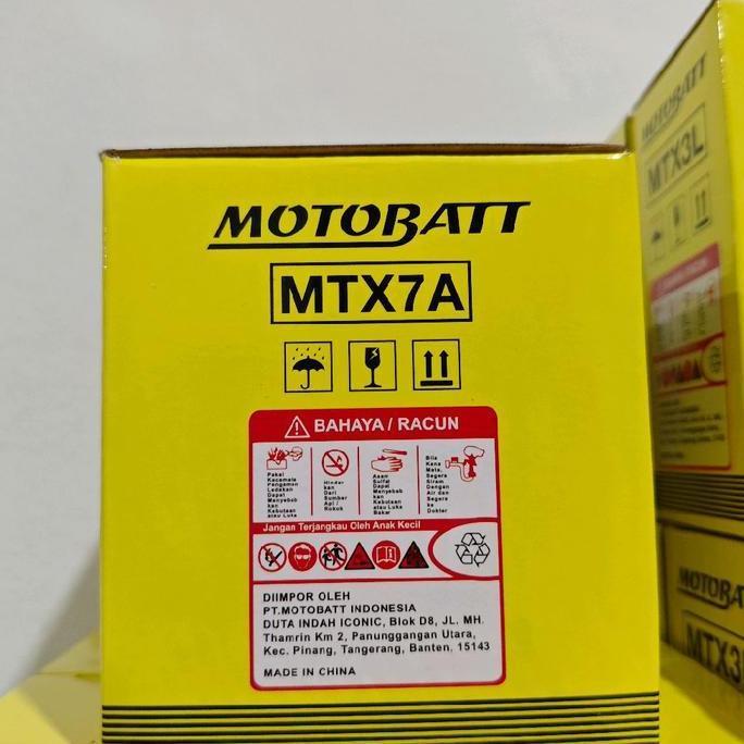 Aki Motor Untuk Ninja 250 Karbu Mtx7A Motobatt
