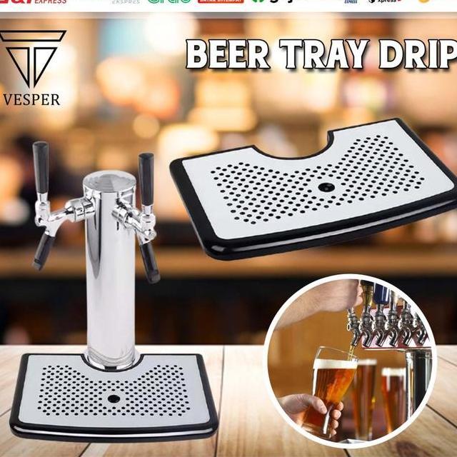 Beer Drip Tray Barware Alas Tatakan Tower Kegerator Nitro Coffee