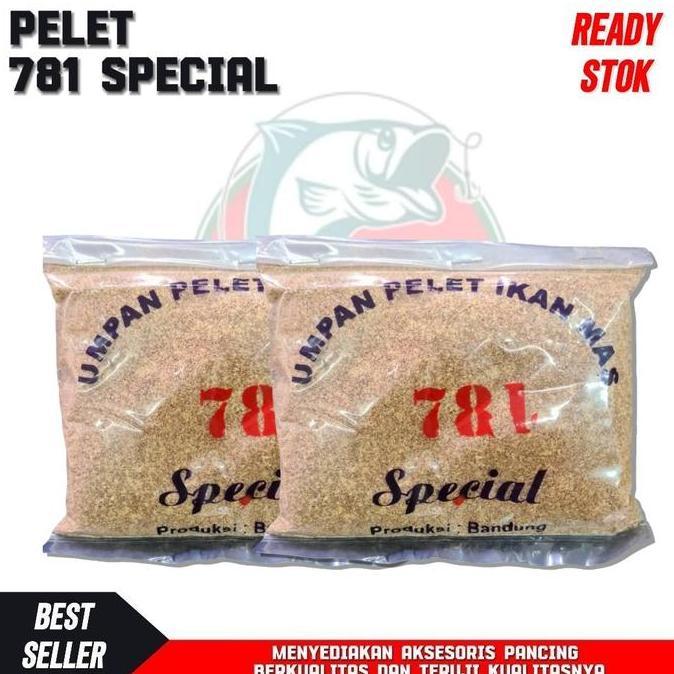 Umpan Pelet 781 Special Umpan Pellet Ikan Mas