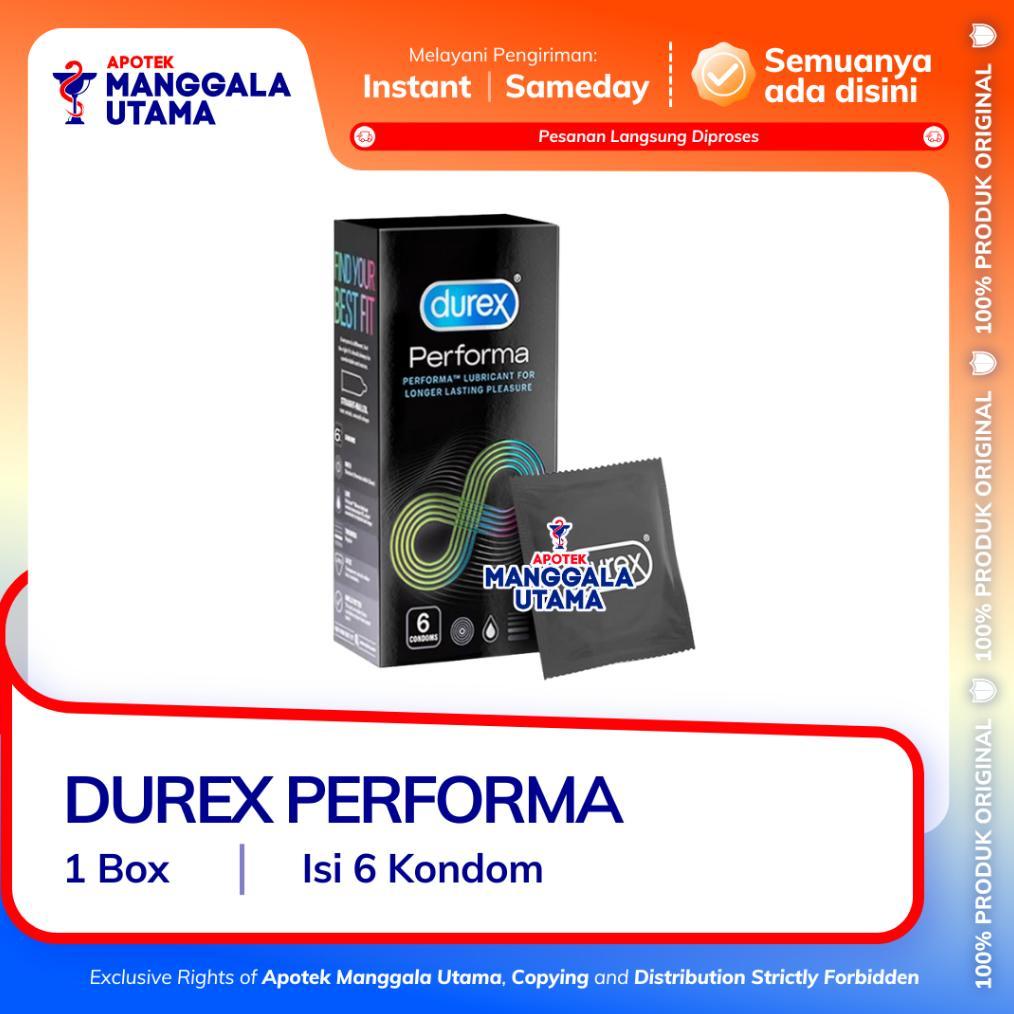 DUREX PERFORMA PER BOX ISI 6 KONDOM Terlaris