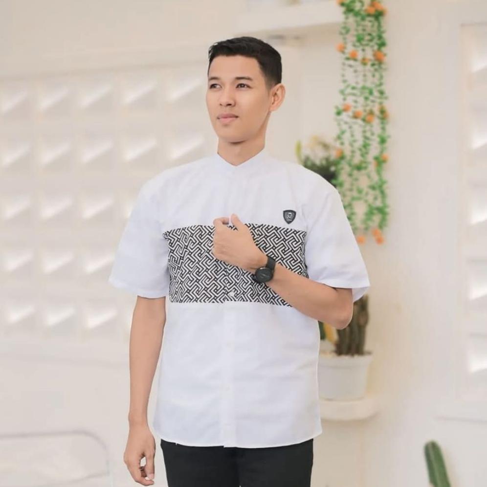 sale baju koko kautsar lengan pendek baju koko kausar lengan pendek koko dewasa lengan pendek baju k