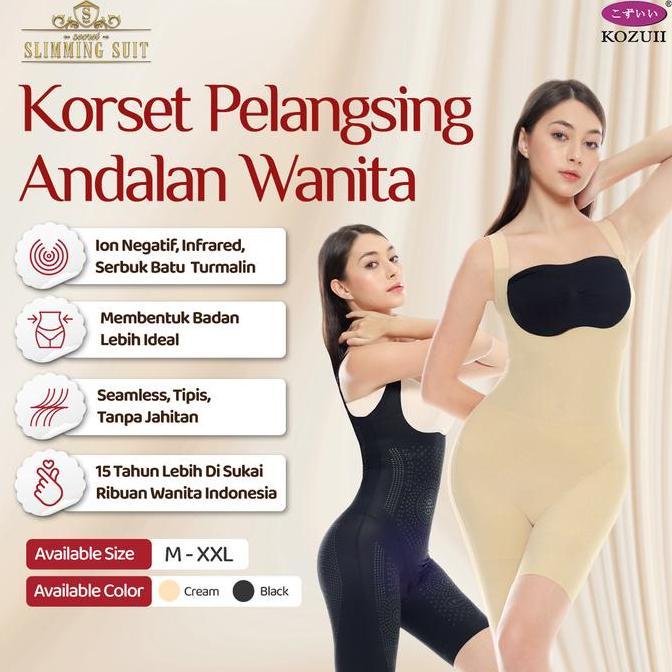 NEW KORSET PELANGSING PERUT JACO SECRET SLIMMING SUIT PEMBAKAR LEMAK PERUT ORI
