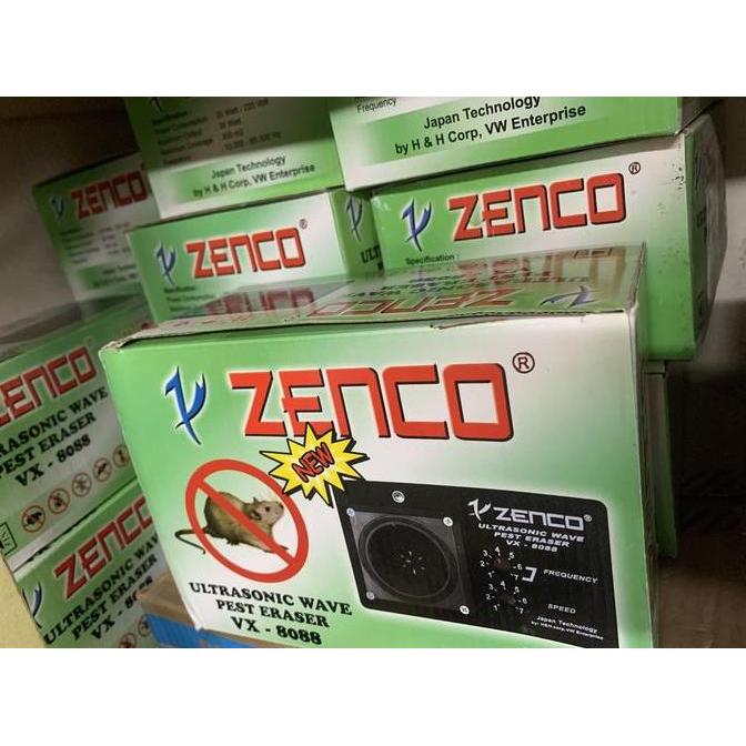NEW ZENCO PENGUSIR TIKUS VX-8088 ORI