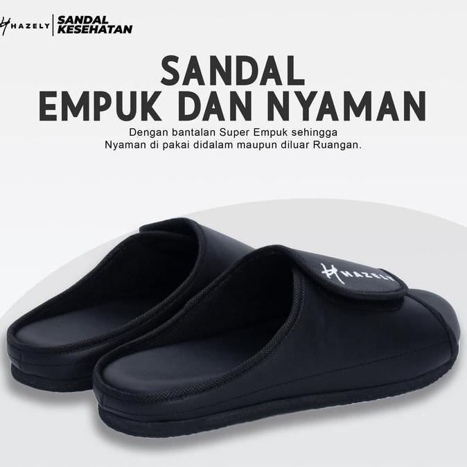 Hazely - Sandal Kesehatan - Sandal Diabetes Anti Air - Sandal Diabetes IQB