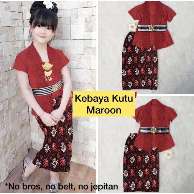 Baju Brokat Anak Perempuan Umur 415 Tahun Kebaya Anak Perempuan Pakaian Pesta Anak Kebaya Brukat Ana