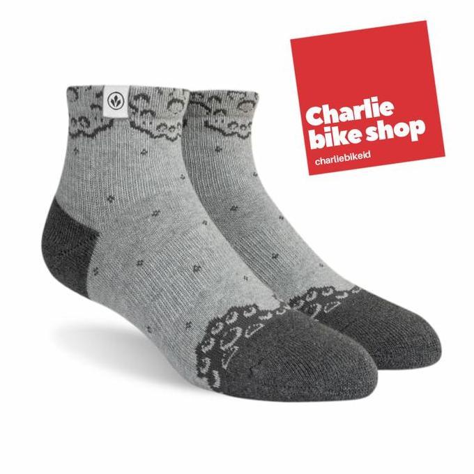 New Kaos kaus kaki Wanita STAYCOOL SOCKS Baby Grey Women Knit Sock