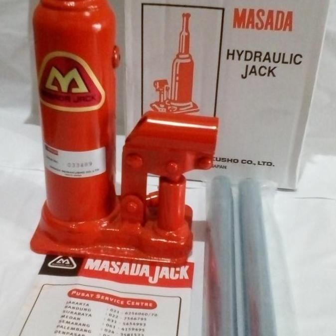 Masada Dongkrak Botol Hidrolik 3 Ton MS-3