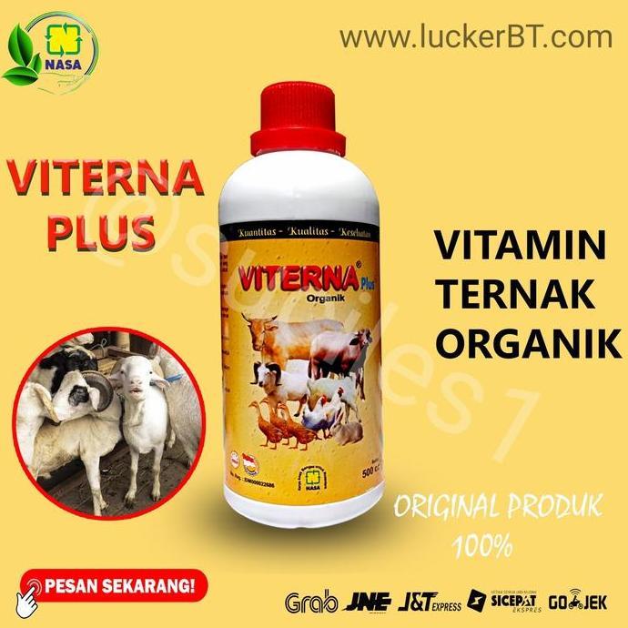 Viterna Plus Vitamin Ternak/ vitamin penggemuk Kambing Ayam Sapi dll