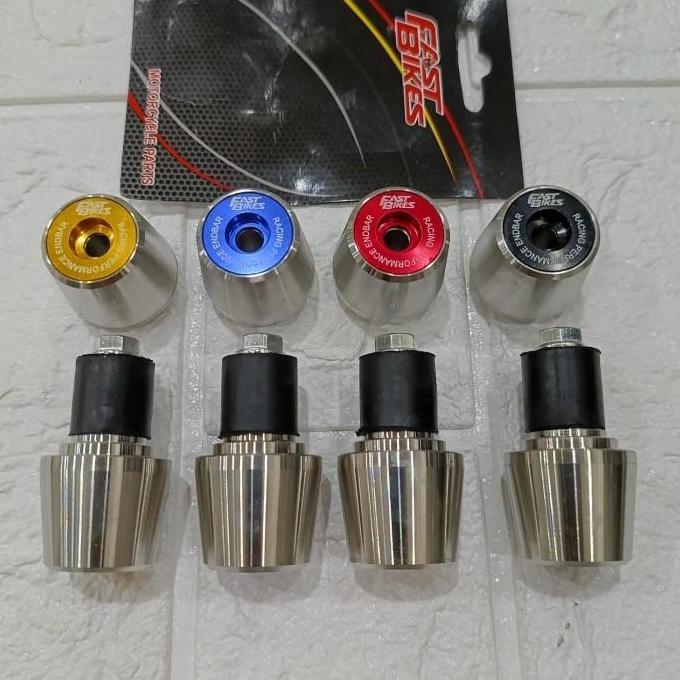 JALU STANG STAINLESS FAST BIKES BANDUL STANG BAHAN STAINLESS ORIGINAL UNTUK SEMUA MOTOR