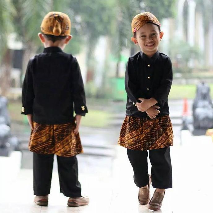 Setelan Basofi Anak / Baju Anak Adat Jawa / Baju Kartinian