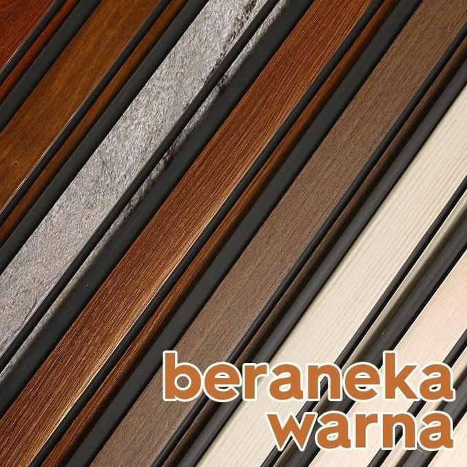 Paus Biru - Wood Panel WPC Dinding 30cm x 290cm Wall Panel Dekorasi Dinding Anti Air Kolong Dapur