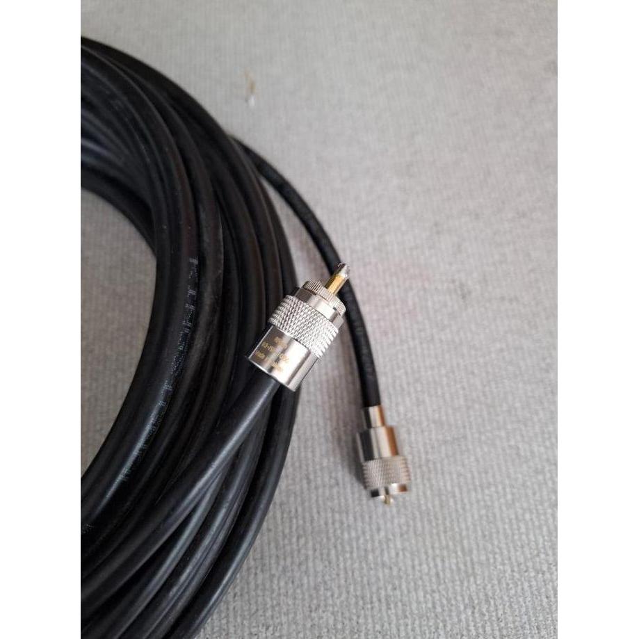 Kabel Antina Coaxial Antena Rg 58 Kabel Rg-58 RG58 HT Rig Pemancar 20m