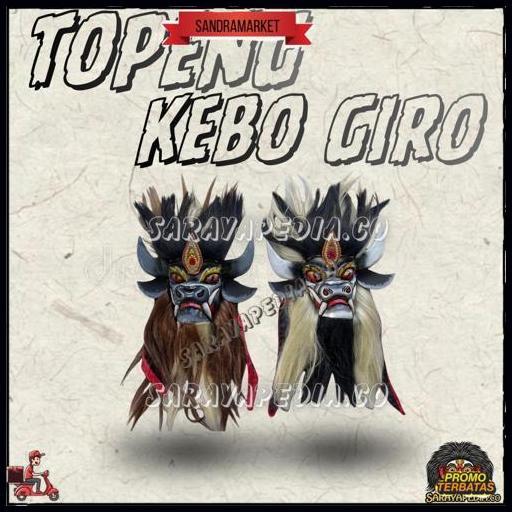 Topeng Kebo Giro Premium Topeng Pentas Sry Promo