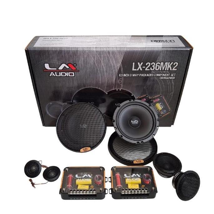 Speaker 3 way lm audio lx-236MK2 speaker 3 way component set crossover lm audio