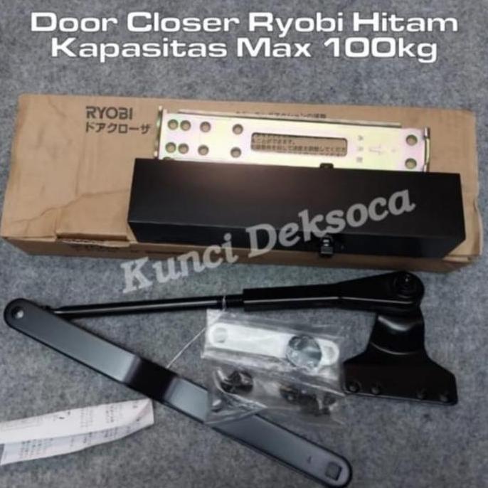 Door Closer Ryobi Hitam / Dcl Ryobi kapasitas max 100kg Black series