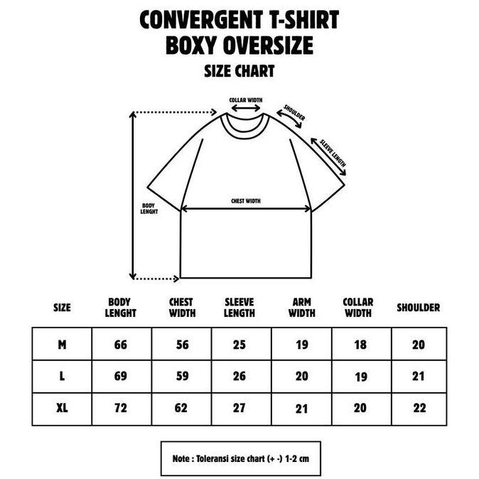 OOTD Convergent -  Culture Boxy 20s Baju Kaos Distro T Shirt  Putih Oversize OOTD