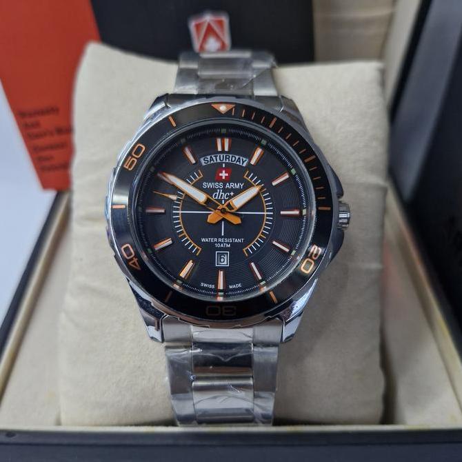 jam tangan pria SA HC2709 HC 2709 stainles steel