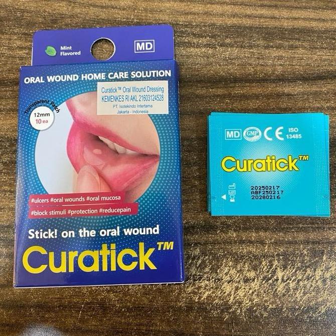 Obat Sariawan Korea Curatick Dakeda Albothyl Ulcer Relief Oral Patch Mouth Pain Tetes Plester