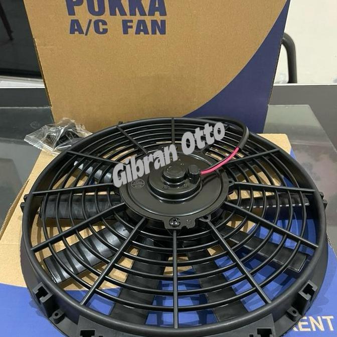 PENGGANTI PART MOBIL EXTRA FAN UNIVERSAL AC MOBIL 12 INCH EXTRAFAN RANGKA PLASTIC BACOFAN KUALITAS T