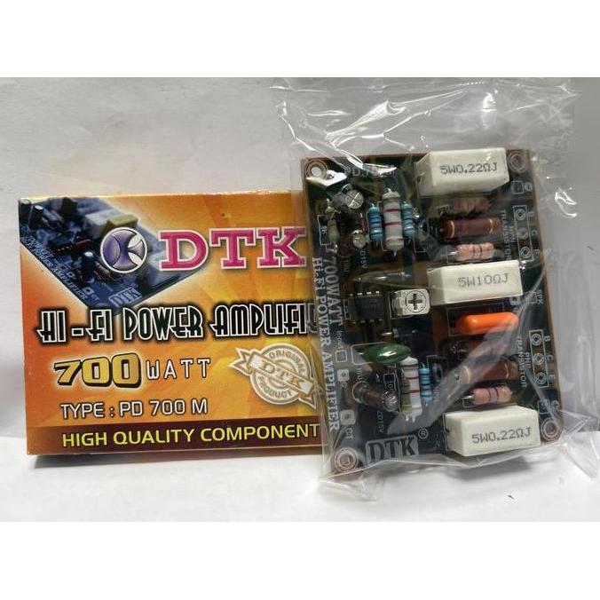 Produk Terbaru Dtk Hi-Fi Power Amplifier 700 Watt Type: Pd 700M | Driver Power