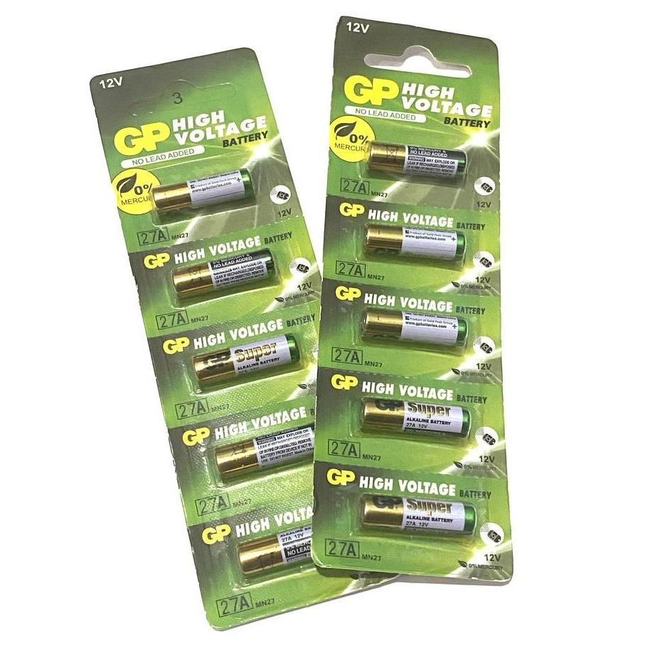 baterai gp super alkaline 27a 12v
