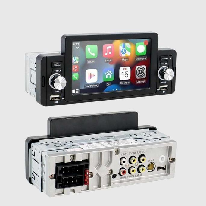 Head unit single din Car Audio Touchscreen Bluetooth 1 DIN Tape Mobil
