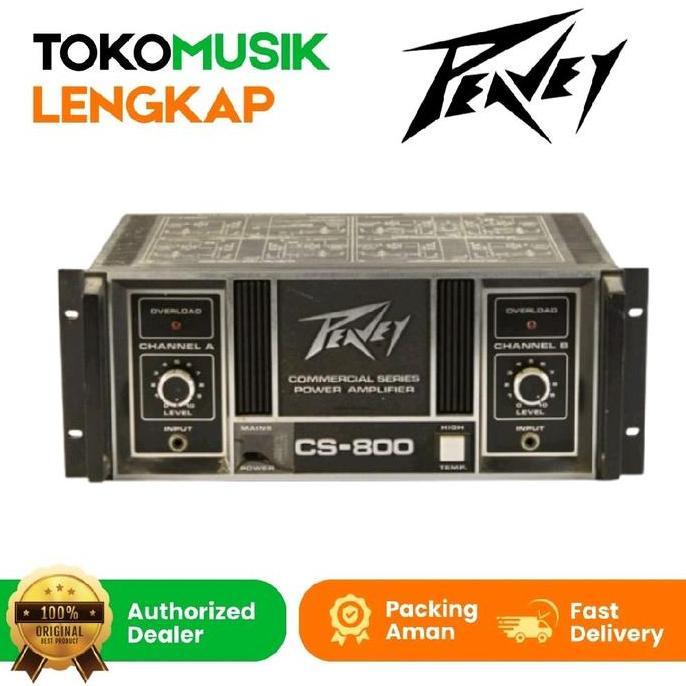 Produk Asli Power Ampli Amplifier Peavey Cs800 Cs 800 Cs-800 Original Ori Usa