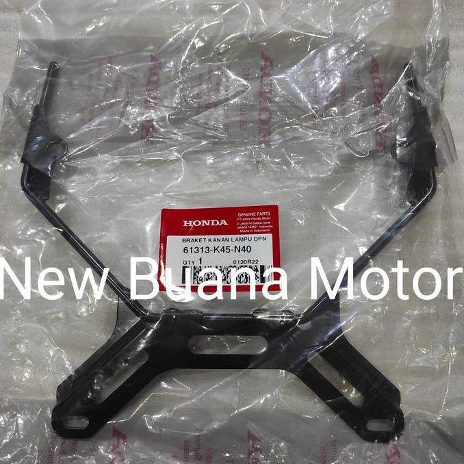 Dudukan Breket Braket Plat Nomor Depan New CBR 150 2016 Honda