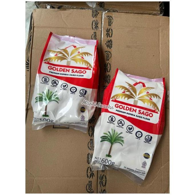 TERLARIS SAGU RUMBIA ASLI BANGKA 600GR / TEPUNG SAGU RUMBIA KILOAN