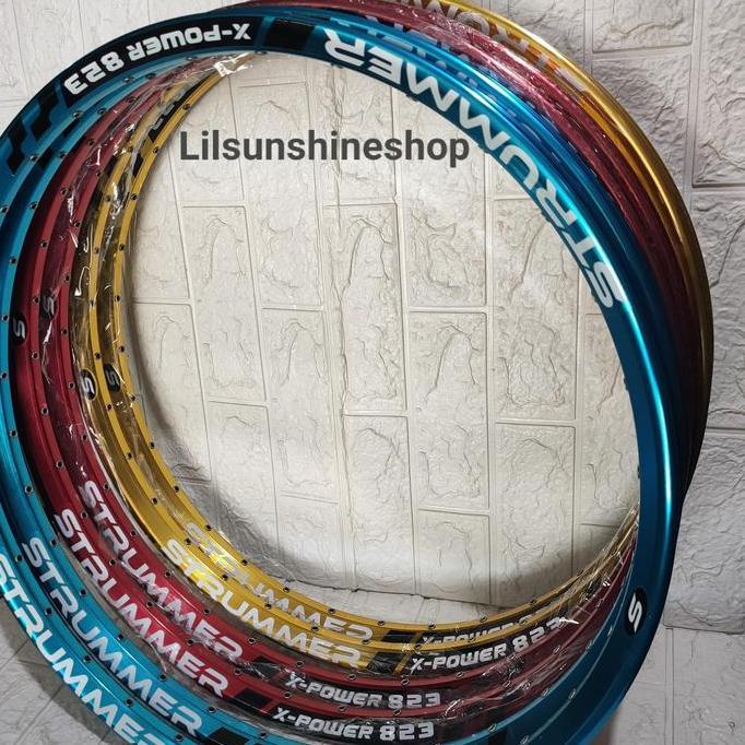 Rims Velg 26 STRUMMER X-POWER 823 Alloy Anodized 32H Tapak Lebar 33mm Rim Double Wall Tinggi 21.5mm 