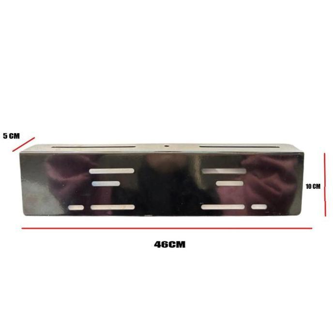 Breket Lampu Tembak LED Bar Mobil Dudukan Plat Nomor tanduk Breket Plat Nomor Sorot lampu sorot Mobi