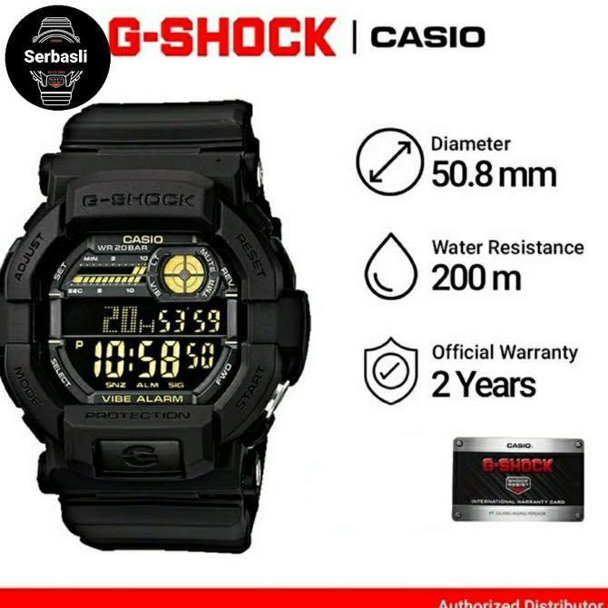 Jam Tangan Pria G-SHOCK GD350 / GD-350-1B Original
