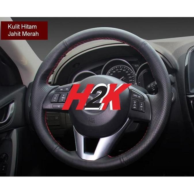Cover Steer Mazda CX5 - Cover Steering Kulit - Leather - Mazda CX5