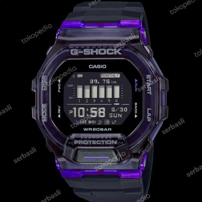 JAM CASIO GSHOCK GBD200 GBD-200SM-1A6 DIGITAL ORIGINAL BERGARANSI