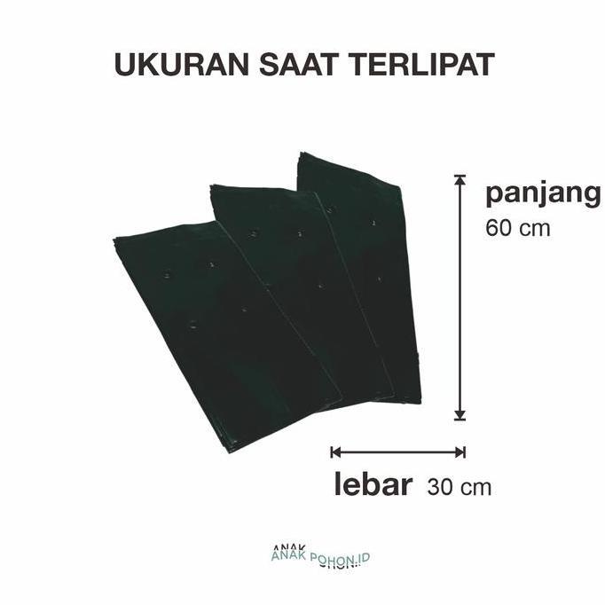 Polybag Polibag Plastik Ukuran 60 x 60 cm - Kualitas Premium Tebal