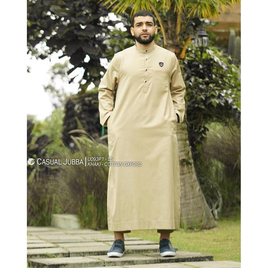 New SAMASE Jubba Jubah CasuaL U093 Baju Gamis Pakaian Sholat Muslim Pria