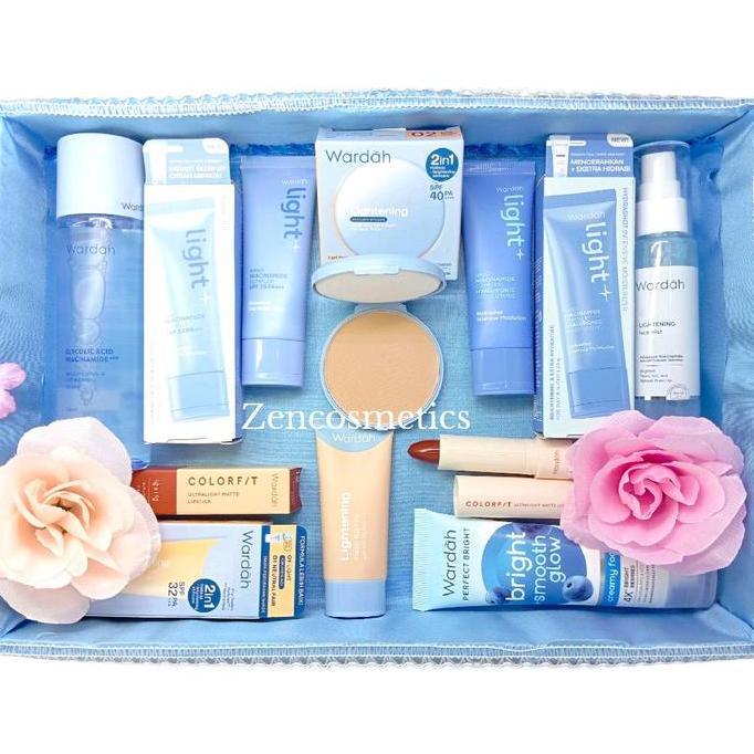 Paket Wardah Seserahan Lengkap/Skincare Wardah Lengkap.