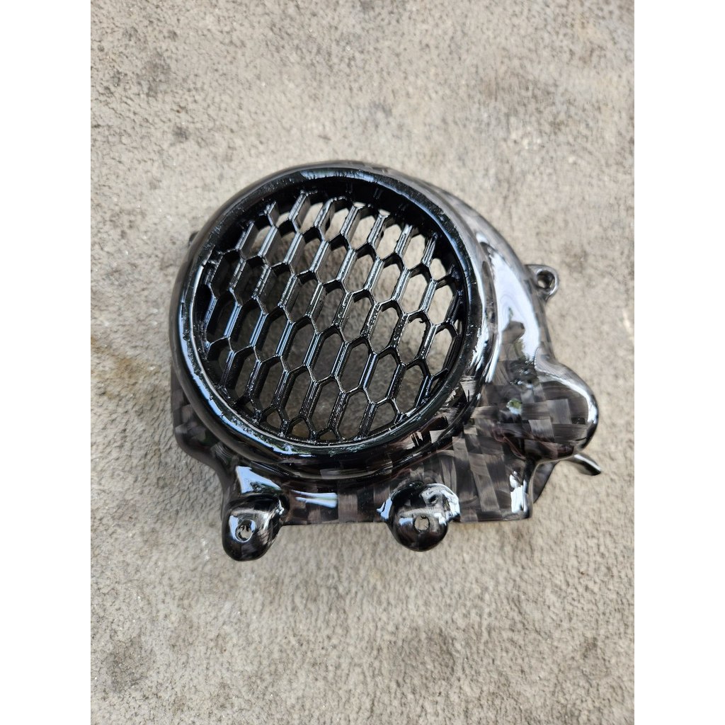 Cover Kipas Beat Led Carbon Kevlar