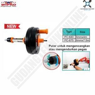 DELLINE Pembersih Pipa Tersumbat WIPRO PC675 / Pipe Drain Cleaner 7.5m WIPRO PC-675