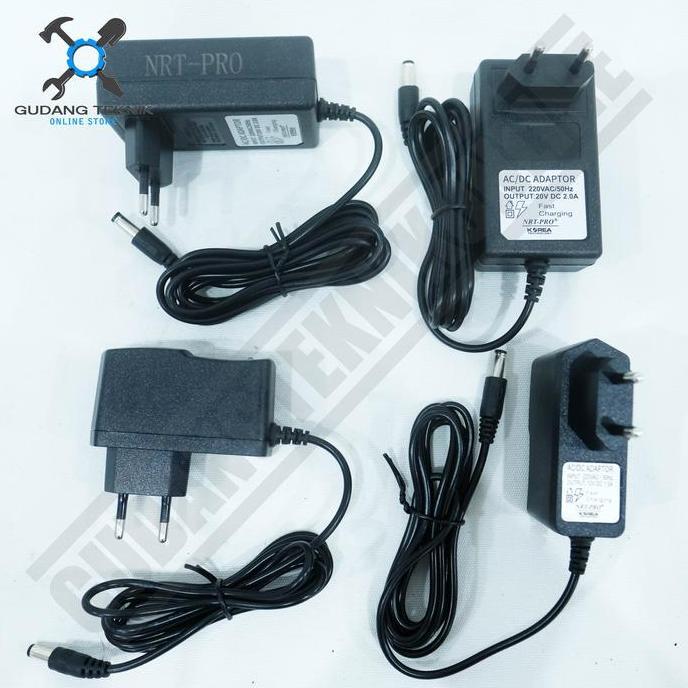 DELLINE CHARGER Bor Cordless NRT PRO 12V 20V Volt / Carger Ces Cas Bor Tangan